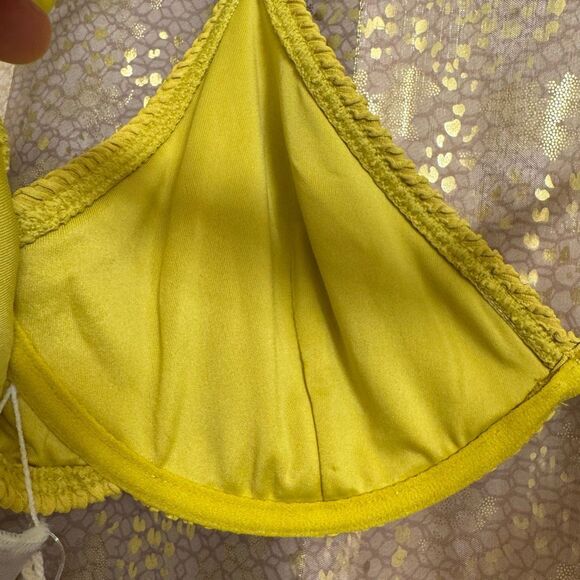 Billabong Summer High Tart Lime Reese Underwire Bikini Top Med NWT - Picture 6 of 10